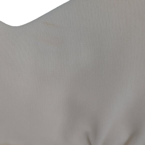 EUC XOXO Dress Cream Womens L Light stain on Breast Plate - Picture 8 of 8